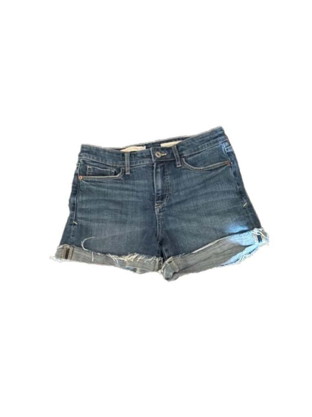 Pilcro and the Letterpress Anthropologie Slim Boyfriend Denim Shorts Size 26